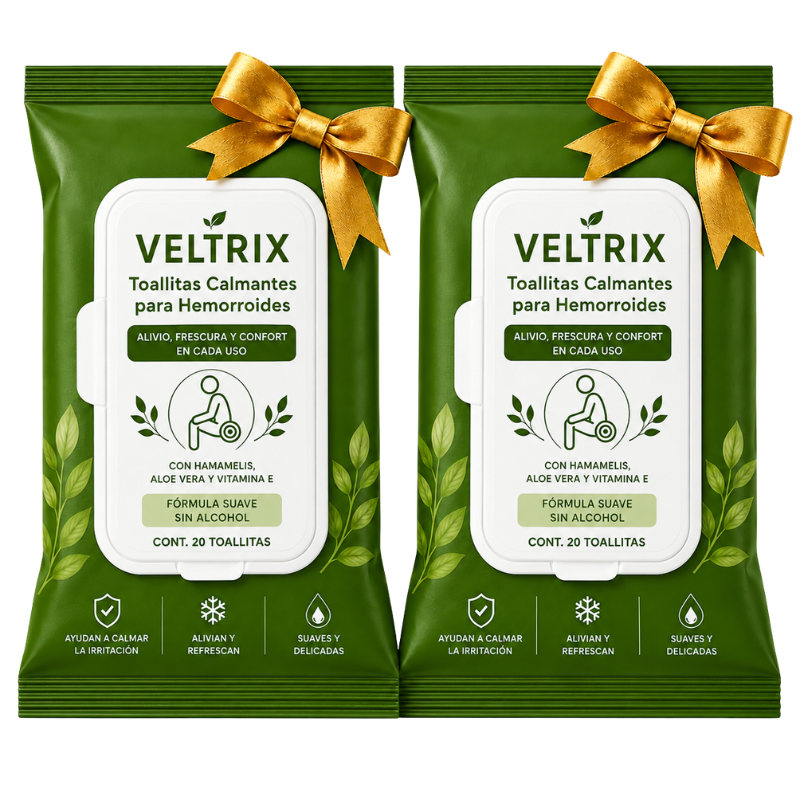 Veltrix™ Toallitas Calmantes Para Hemorroides
