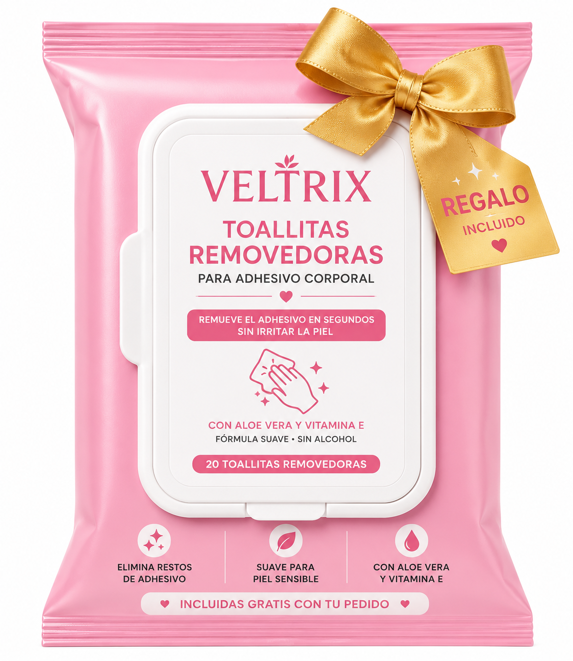 Veltrix™ Toallitas Para Retirar Adhesivo