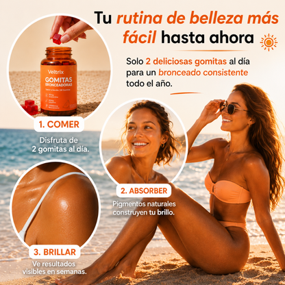 Veltrix™ Gomitas Bronceadoras