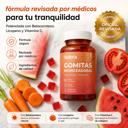 Veltrix™ Gomitas Bronceadoras