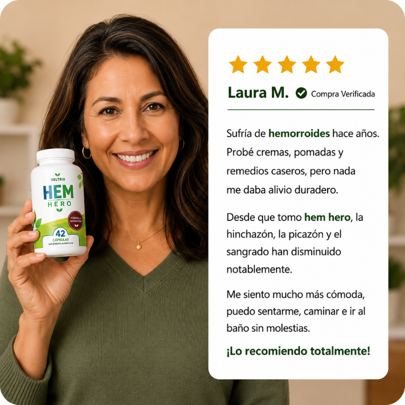 Veltrix™ Suplemento Para Aliviar Las Hemorroides