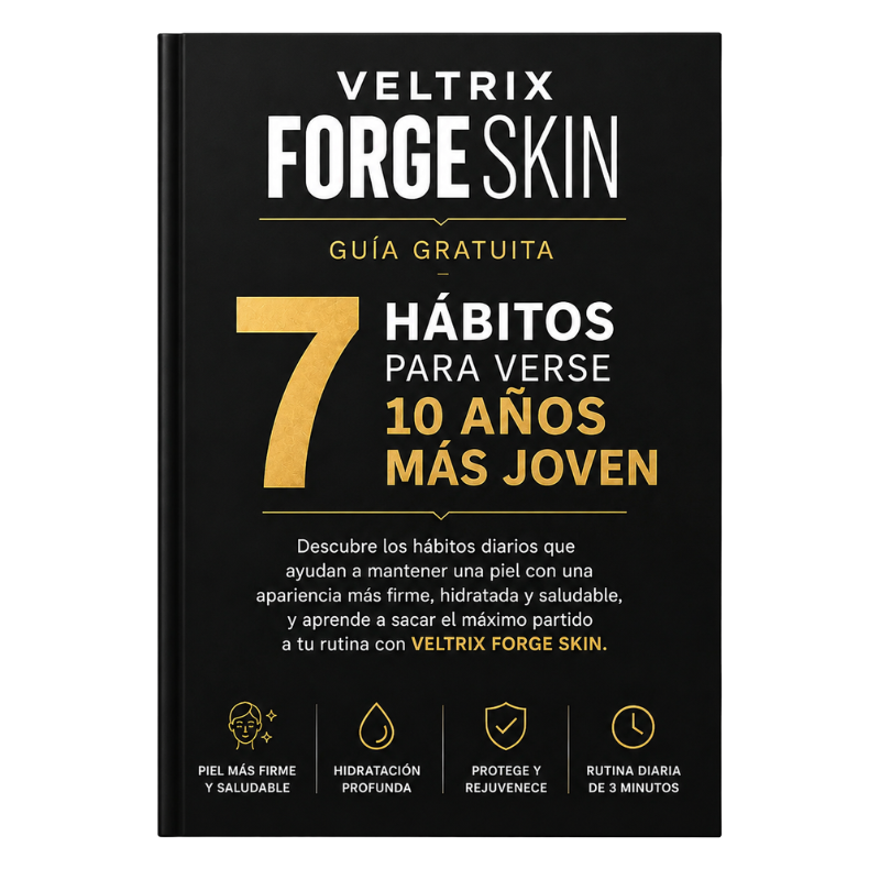 Veltrix™ Guía "7 Hábitos Para Verse 10 Años Más Joven"
