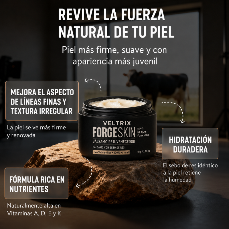 Veltrix™ Crema Facial Rejuvenecedora Antiarrugas