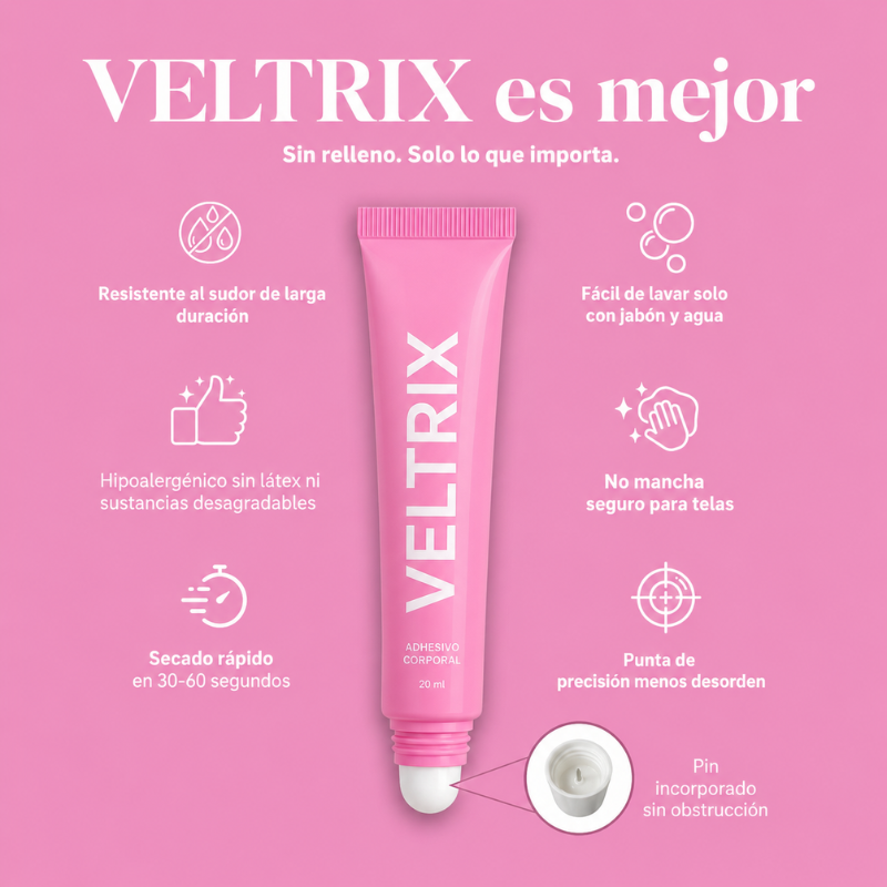 Veltrix™ Adhesivo Corporal para Ropa