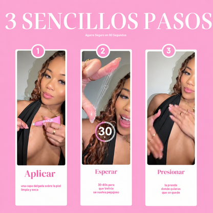 Veltrix™ Adhesivo Corporal para Ropa