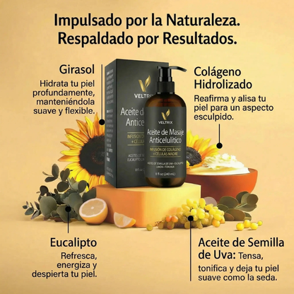 Veltrix™ Aceite Intensivo Anticelulitis Reafirmante